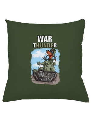 War Hunde polštář Olive Green