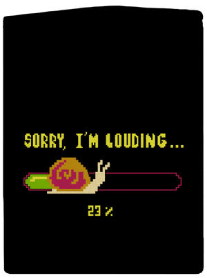 Louding pánská mikina na zip Black