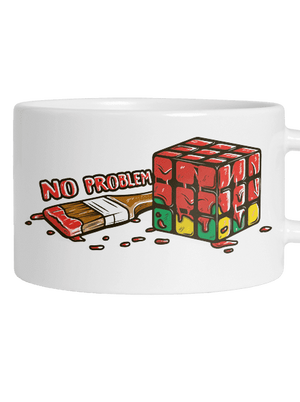 No problem hrnek makronka White