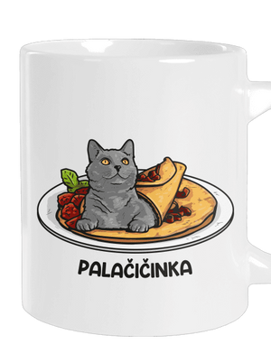 Palačičinka velký hrnek White