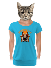 dámské tričko s lemem