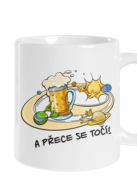 A přece se točí! klasický hrnek White
