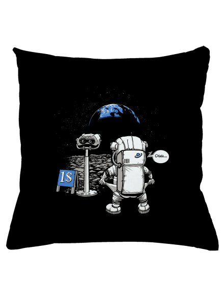 Kosmonaut polštář Black