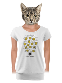 dámské tričko s lemem