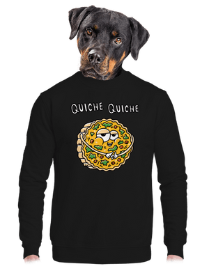 unisex mikina bez kapuce