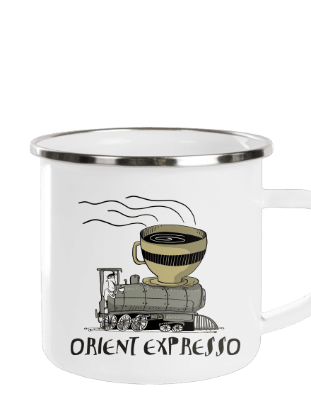 Orient expresso plecháček White