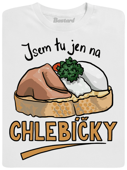 Na chlebíčky dětské tričko White