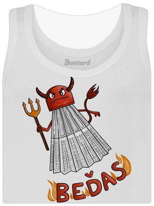 Beďas dámské tílko klasické White