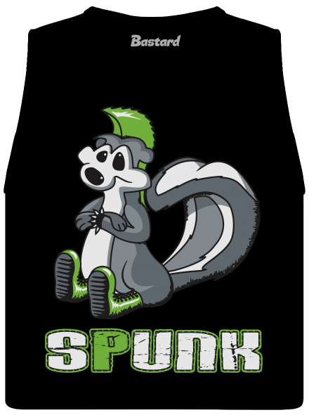 Spunk dámské tílko volné Black