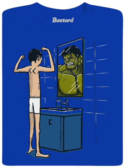 Hulk pánské dlouhý rukáv Royal Blue