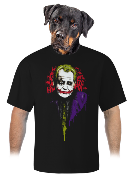 Zeman Joker unisex tričko oversized Black