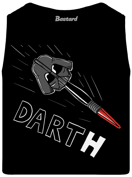 Dart(h) pánské tílko Black
