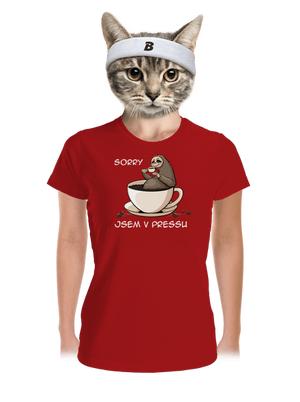 V pressu dámské sportovní tričko Red Mal