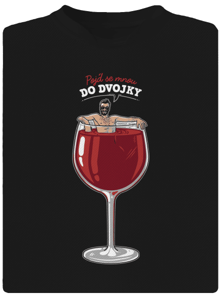 Do dvojky pánské sportovní tričko Black