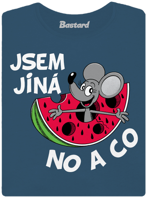 Jsem jiná dámské tričko premium Petrol Blue