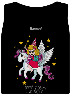 Holka ve škole dámské tílko klasické Black