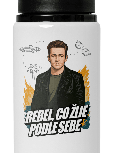 B19: Dylan z Beverly Hills lahev na vodu White