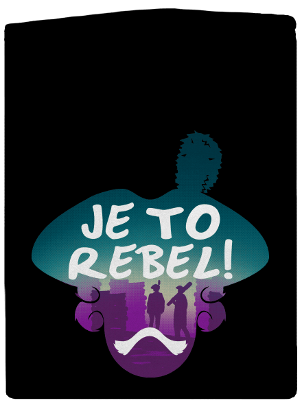 Je to rebel pánská mikina na zip Black