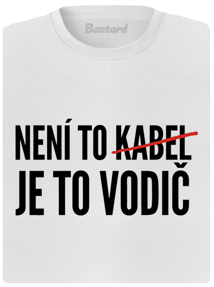 Je to vodič dámské sportovní tričko White