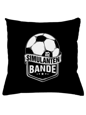 Simulanten bande polštář Black