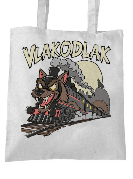 Vlakodlak taška White