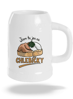 Na chlebíčky půllitr White