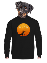 unisex mikina bez kapuce