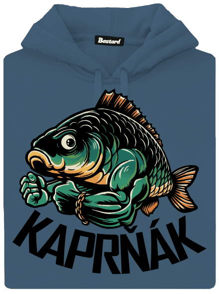 Kaprňák dámská mikina klokanka Denim