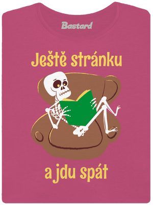 Ještě stránku dámské tričko s lemem Magenta
