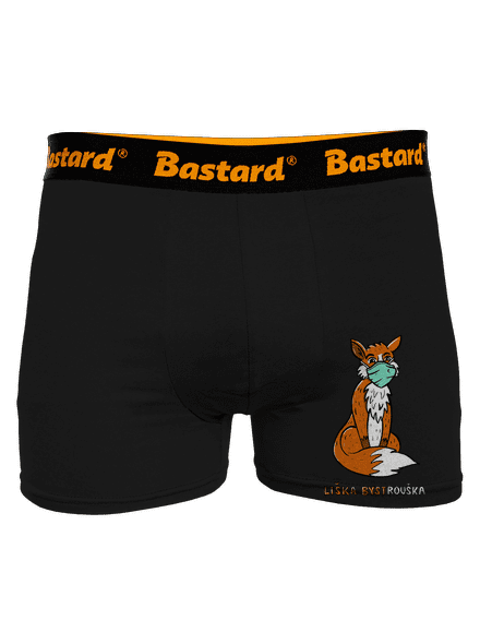 Liška Bystrouška boxerky Black