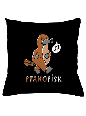 Ptakopísk polštář Black