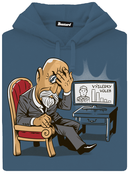 Masaryk dámská mikina klokanka Denim
