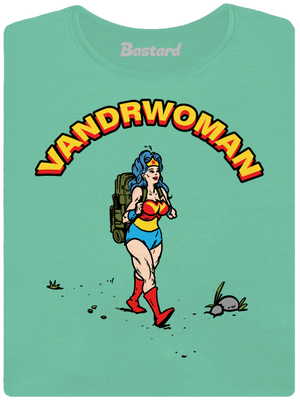 Vandrwoman dámské tričko premium Mint Mal