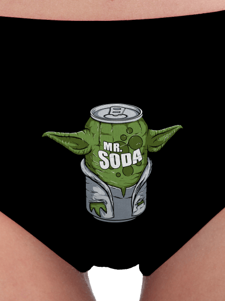 Mr. Soda dámské kalhotky Black