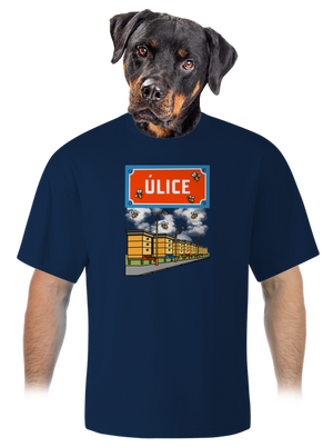 unisex tričko oversized