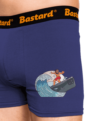 Jsem surfař boxerky Blue Navy