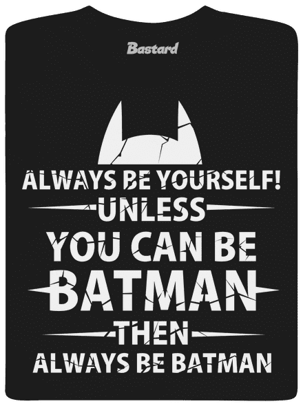 Batman dětské tričko Black