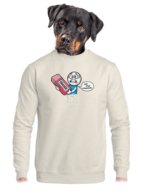 unisex mikina bez kapuce