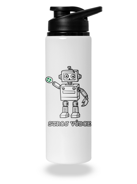 Strojvůdce lahev na vodu White