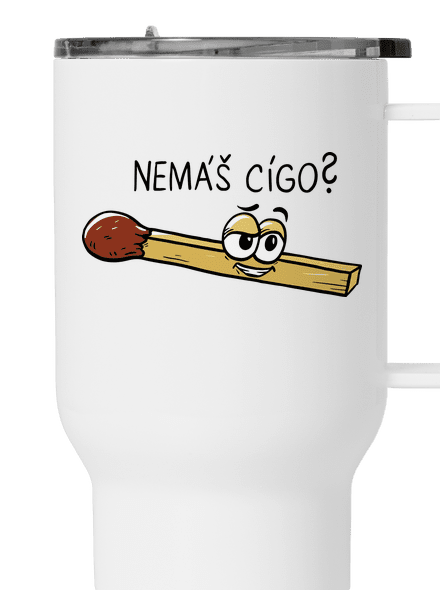 Cígo a oheň termohrnek White