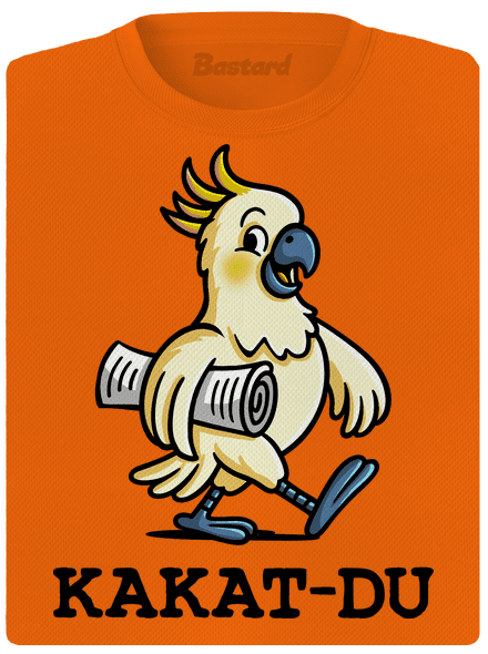 Kakat-du dámské sportovní tričko Neon Orange