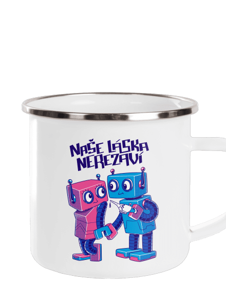 Roboti plecháček White