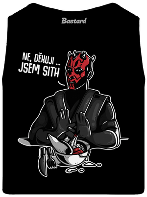 Jsem sith pánské tílko Black