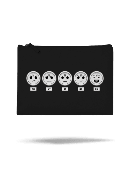 Týden elektrikáře taštička Black