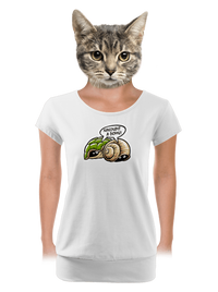 dámské tričko s lemem