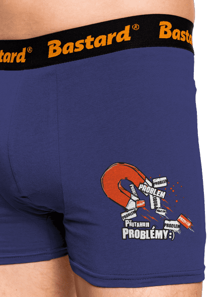 Magnet na problémy boxerky Blue Navy