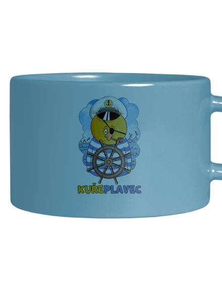 Kuřeplavec hrnek makronka Blue Macaron