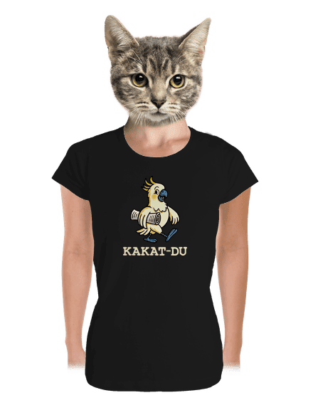 Kakat-du dámské tričko premium Black