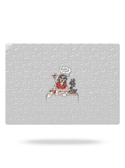Kabinet puzzle White