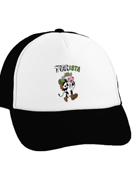 Tur na cestách kšiltovka truckerka Black cap